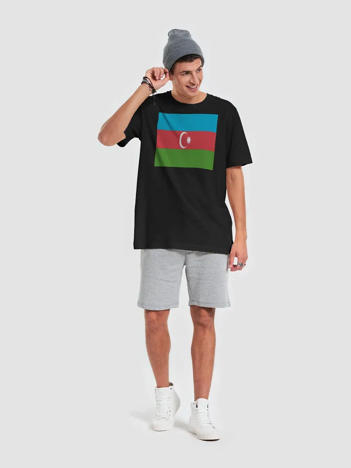 Graphic Grove Exclusive Azerbaijan Flag Unisex T-Shirt product image (2)