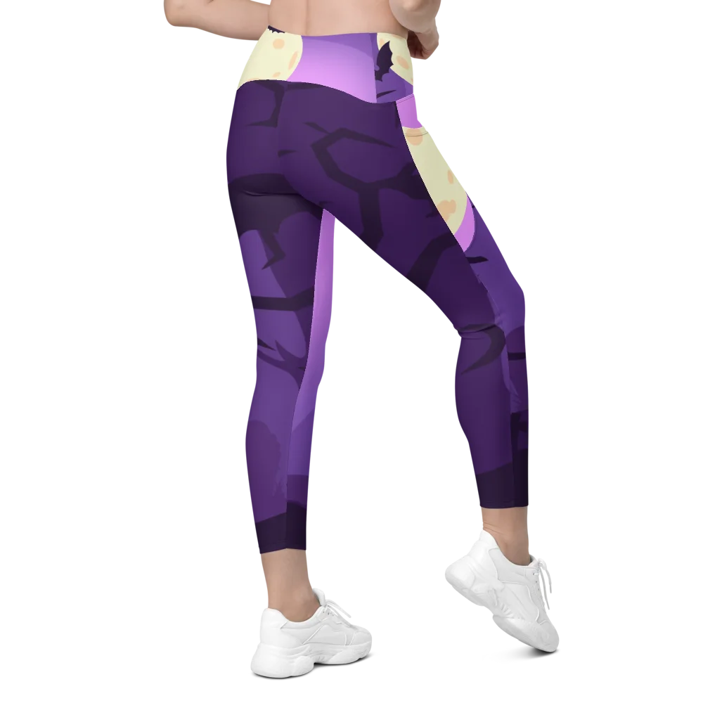 All-Over Print Leggings with Pockets product image (9)