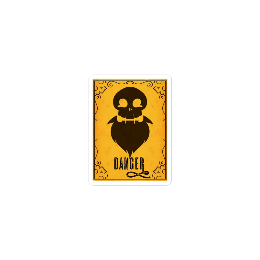 Danger Die-Cut Magnet product image (1)