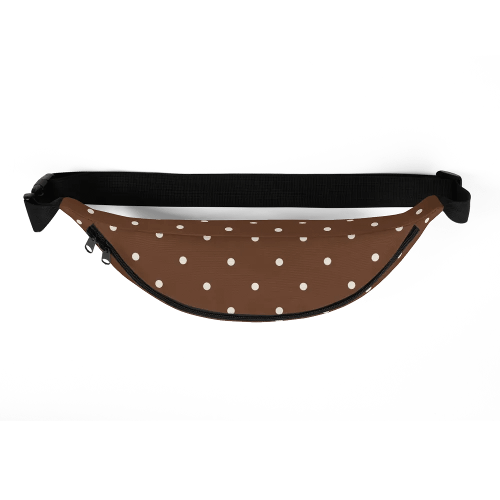 Brown with Cream Dots Fanny Pack product image (3)