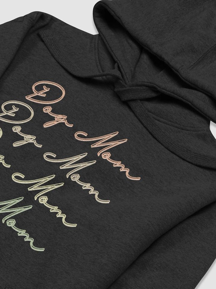 Dog Mom Cursive Lettering Repeated Premium Hoodie product image (1)