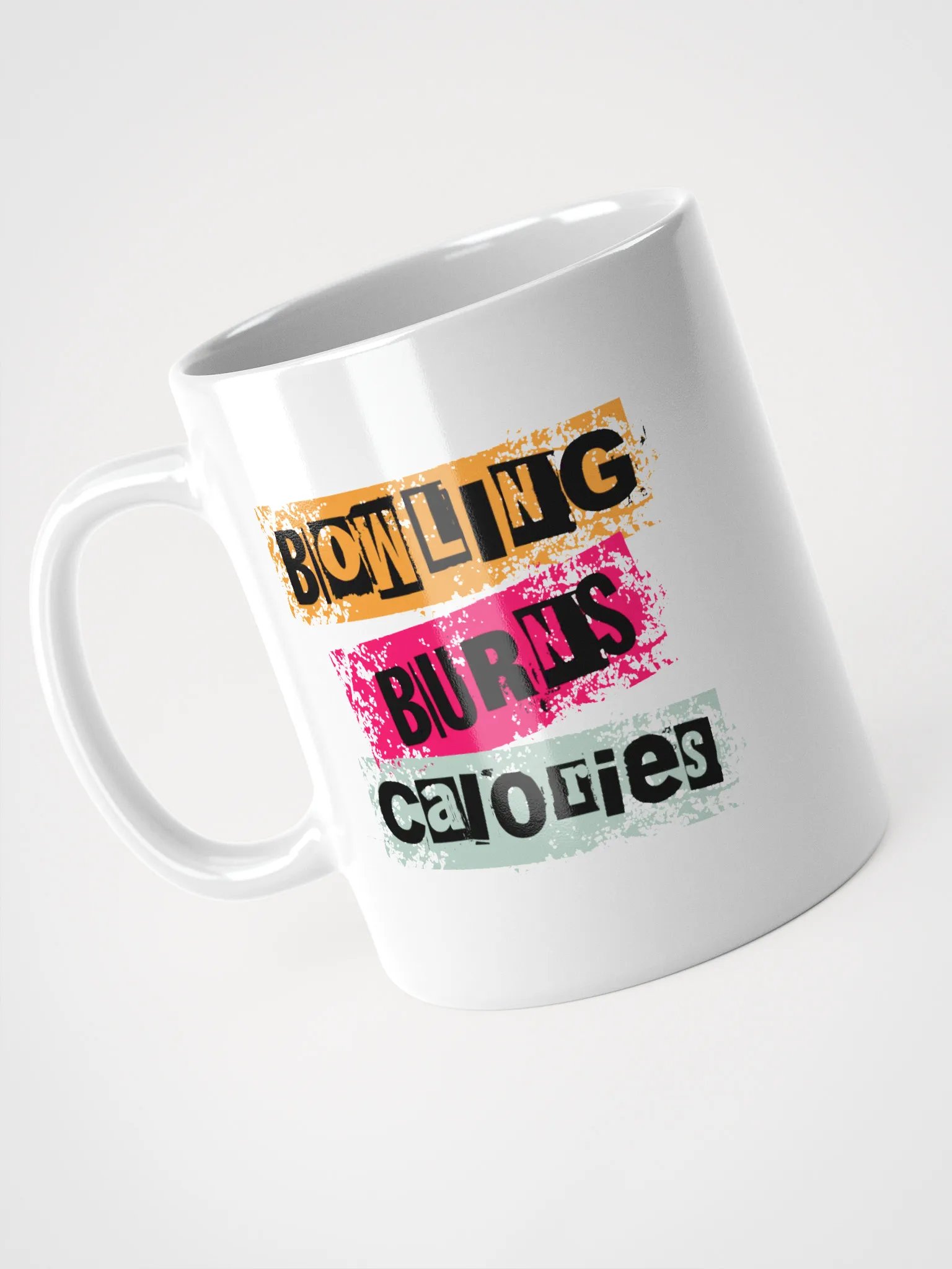 Bowling Burns Calories Mug product image (2)
