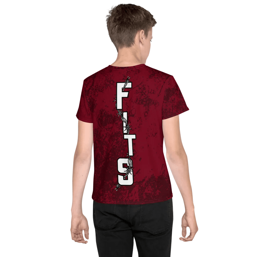 Youth Graphic Tee – Freak in the Streets v12 product image (4)
