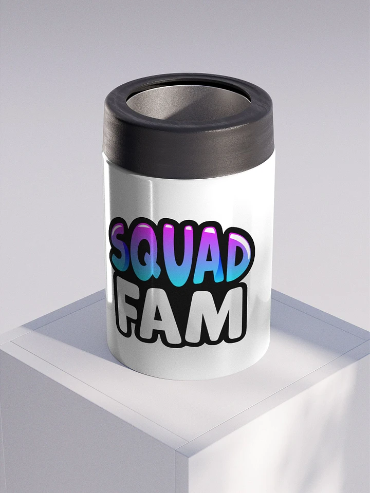 SQUAD FAM STAINLESS STEEL KOOZIE product image (1)