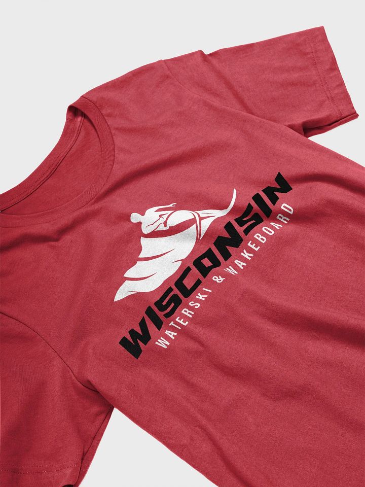 Wisconsin Waterski Team Tee (Red) product image (2)