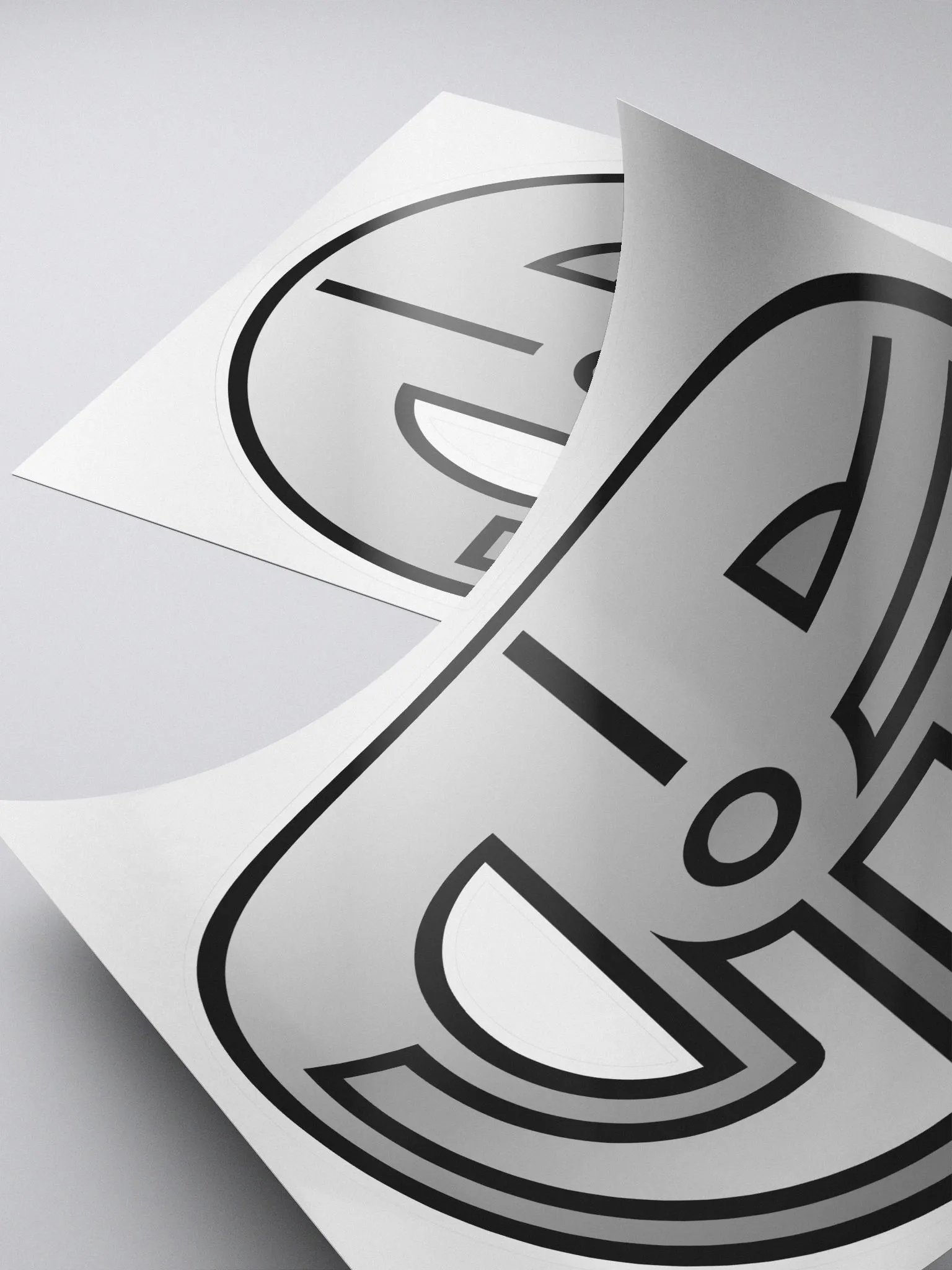 DeltaSapphire Silver Sticker product image (4)