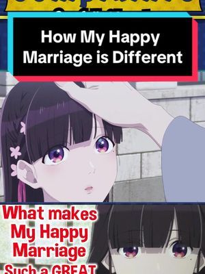 How My Happy Marriage is Different #anime #myhappymarriage #watashinoshiawasenakekkon #animetiktok #animerecommendations #weebtiktok 