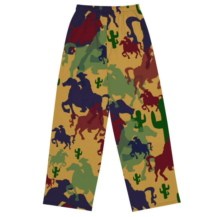 Cowboys Pattern Wideleg Pants product image (1)