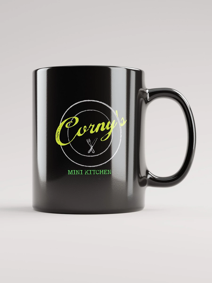 Corny's Mini Kitchen Black Mug product image (3)