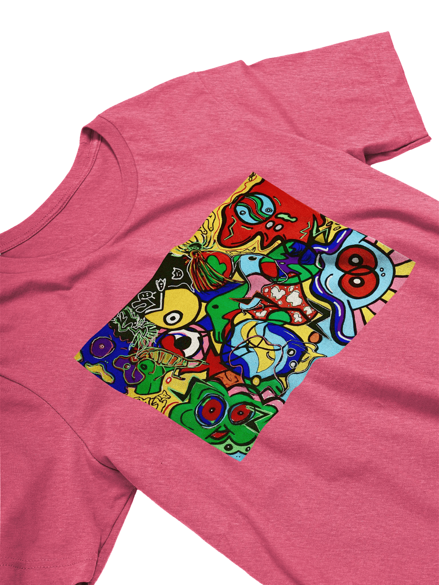 Chaos Turning Chaos Abstract Cartoon T-Shirt product image (3)