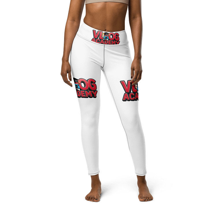 Vlog Academy All-Over Print Yoga Leggings product image (1)