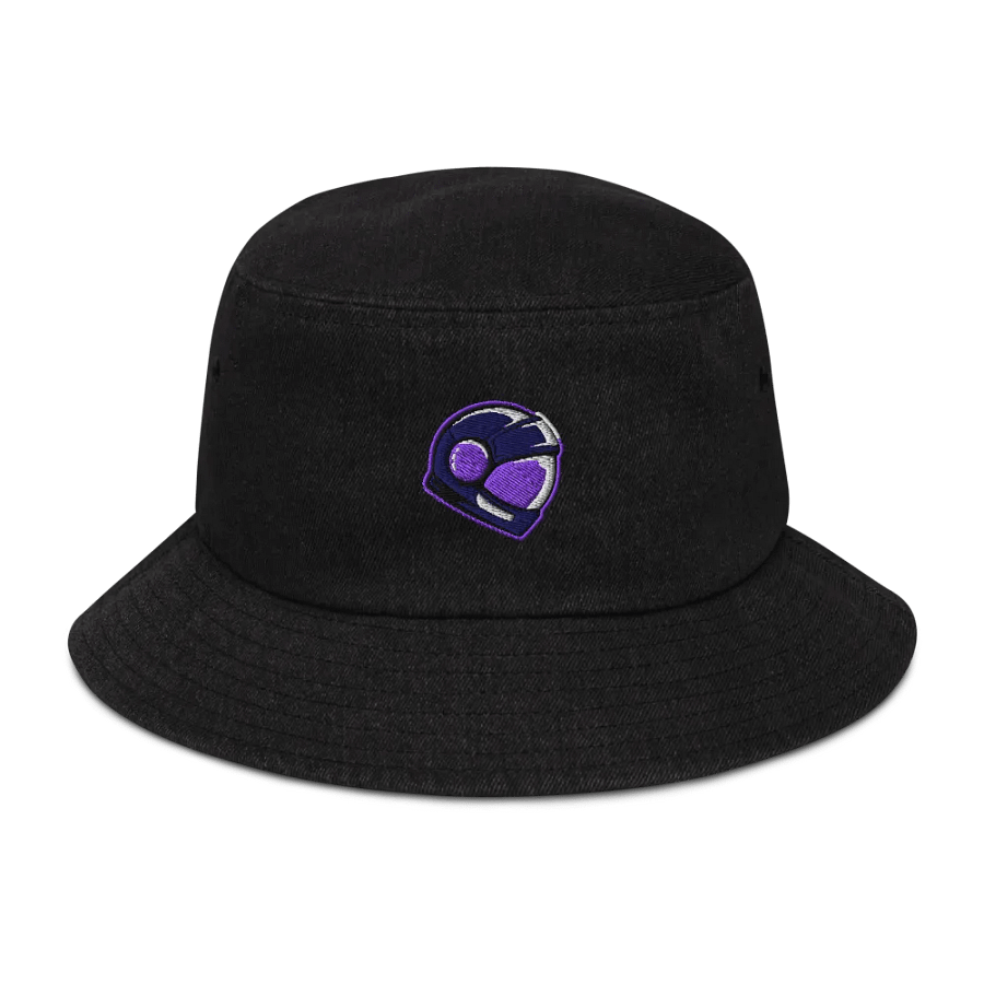 Galactic Emboridered Denim Bucket Hat product image (1)