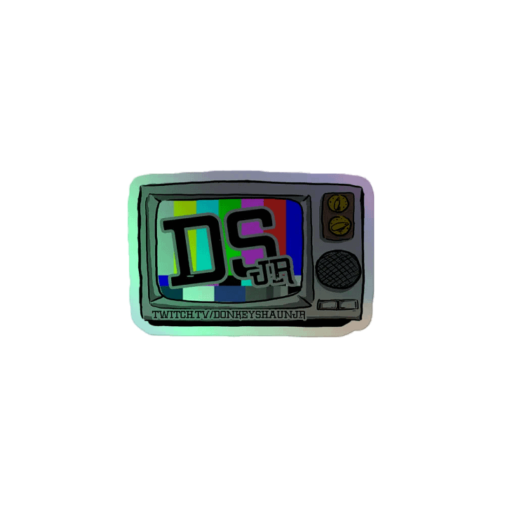 DonkeyShaunJr Holographic Sticker product image (1)