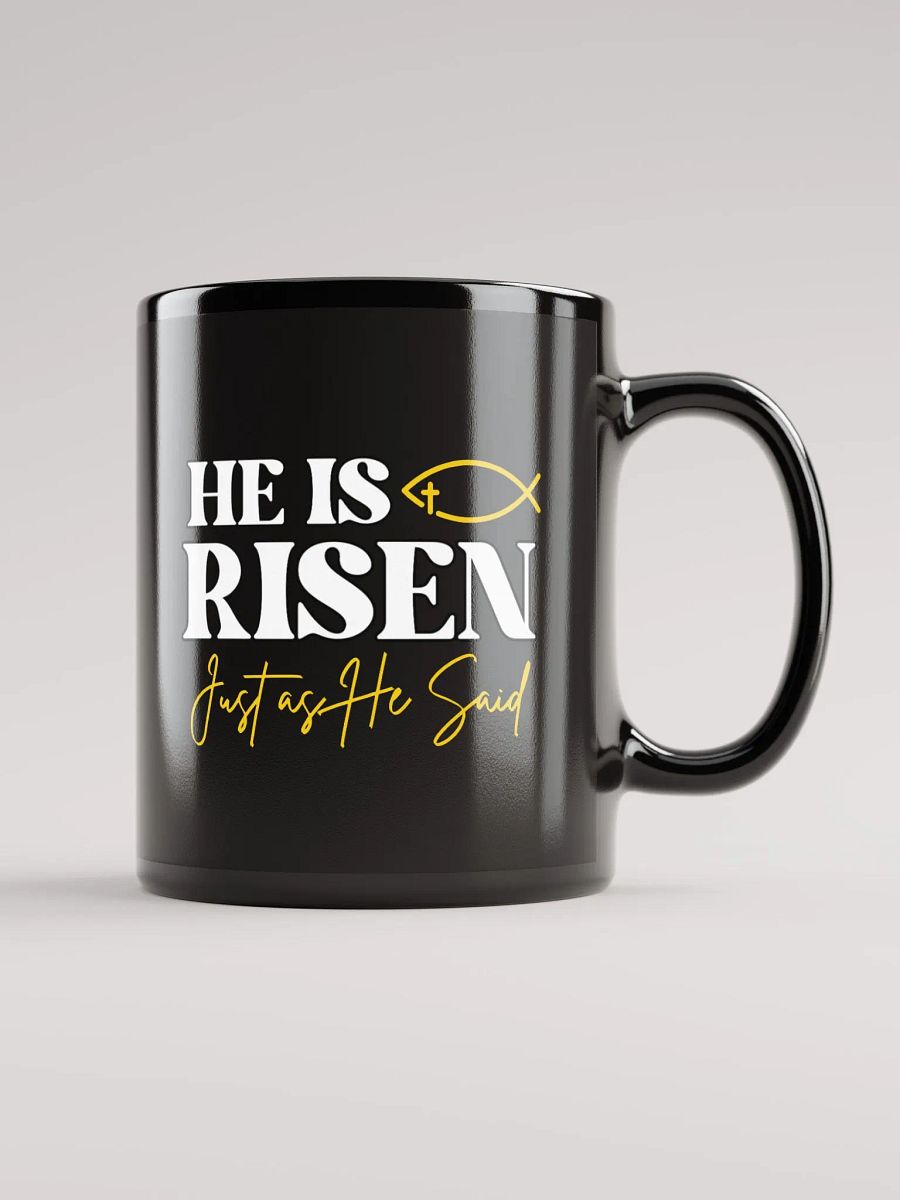 He is Risen, Just as He Said, Christians Easter Ceramic Mug product image (1)