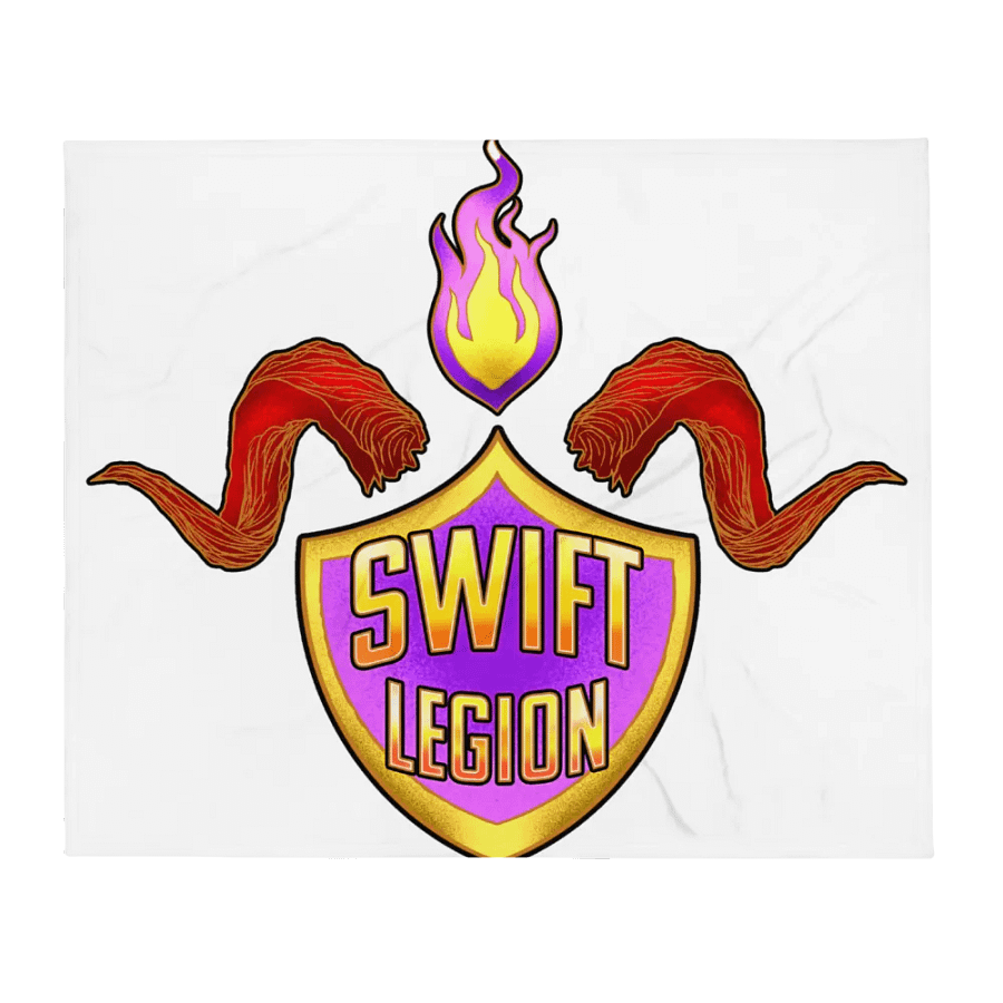 Swift Legion Emblem Throw Blanket product image (2)