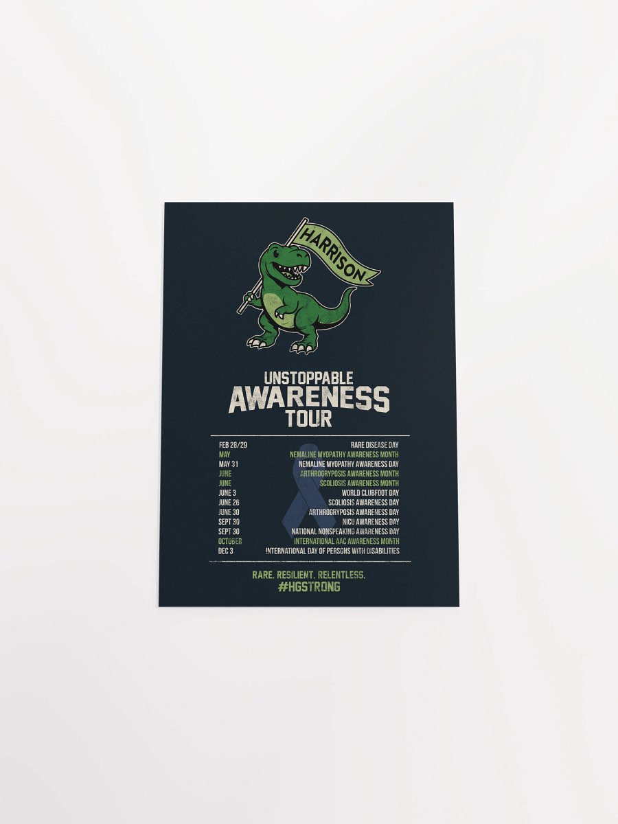Unstoppable Awareness Tour Poster product image (27)