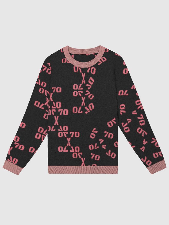The Lives On HIGH | 777 | UNISEX Knitted Crewneck Sweater | 001 product image (1)