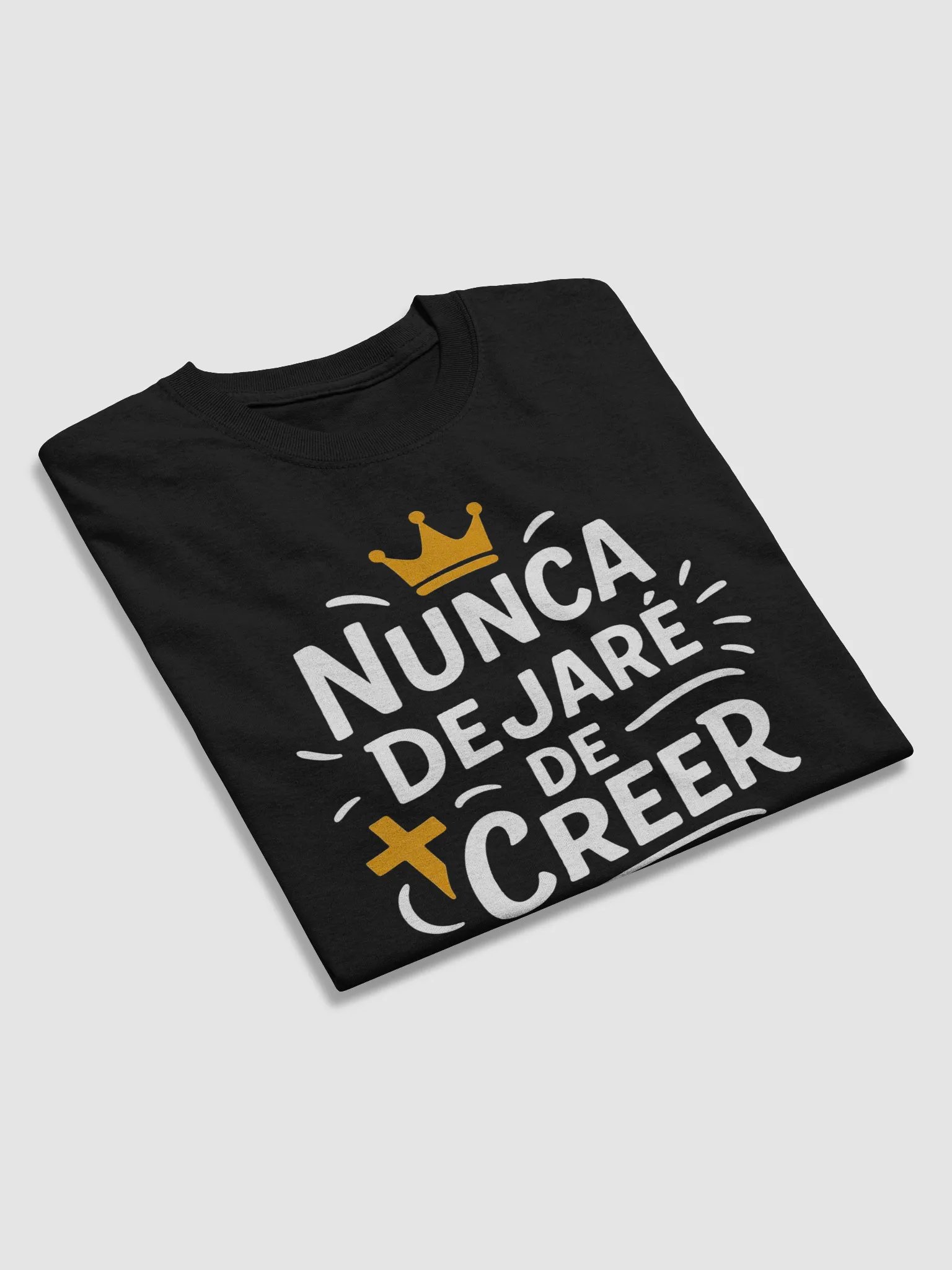 Camiseta Unisex Manga Corta | Nunca dejaré de Creer product image (5)