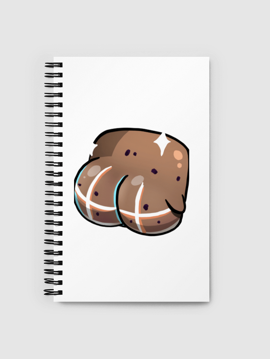 Hot Cross Buns Spiral Notebook product image (1)