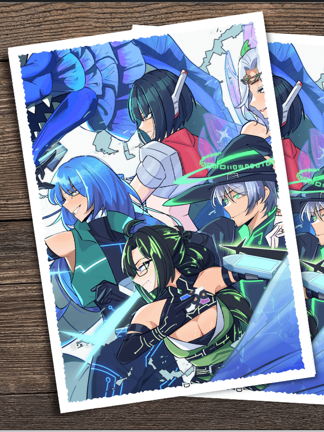 [Pre-Order] Japanese Size Dimension Chasers Card Sleeves product image (1)
