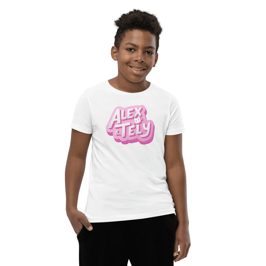 Alex & Tely Pink Youth Logo product image (1)