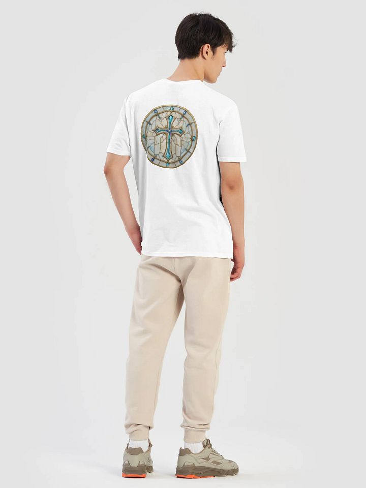 Divine Cross Stained Glass T-Shirt product image (1)