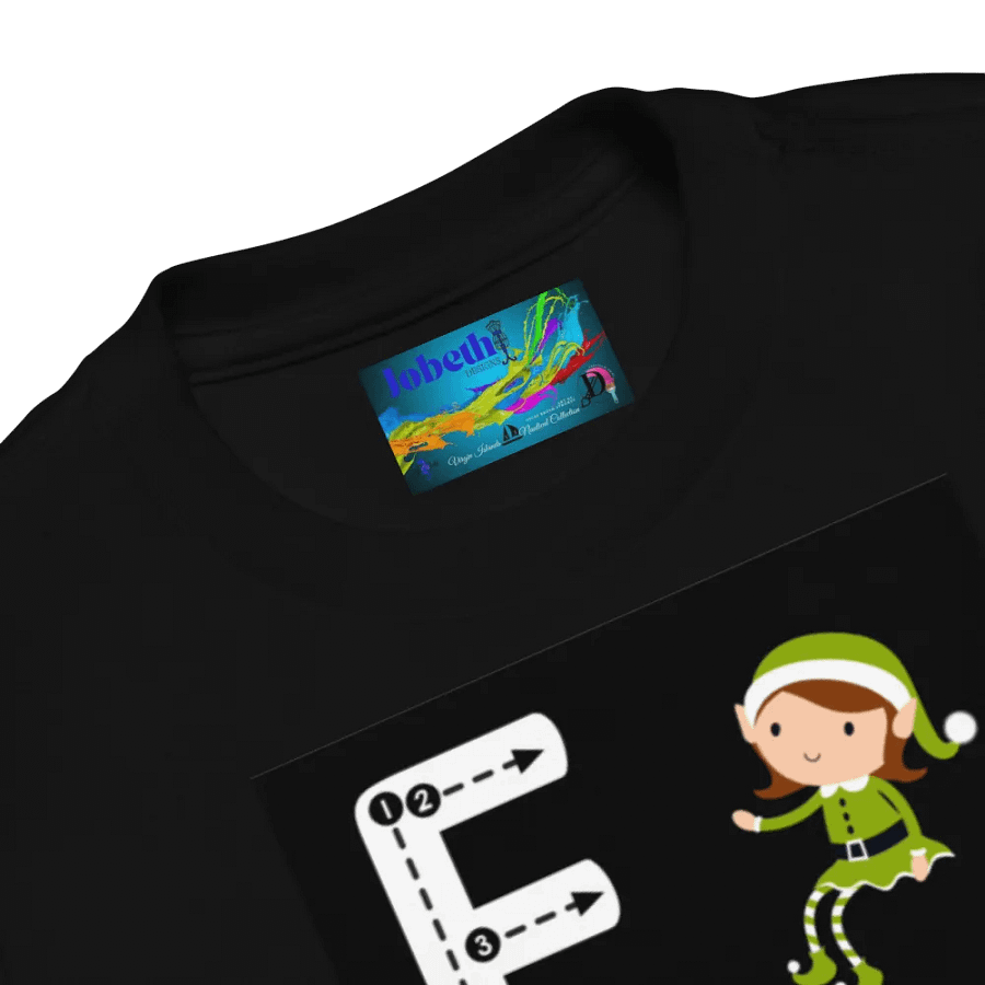 JoBeth Design - Ee Black - Toddler T-Shirt product image (4)