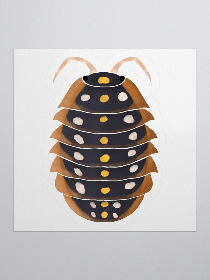 Clown Isopod Sticker product image (2)