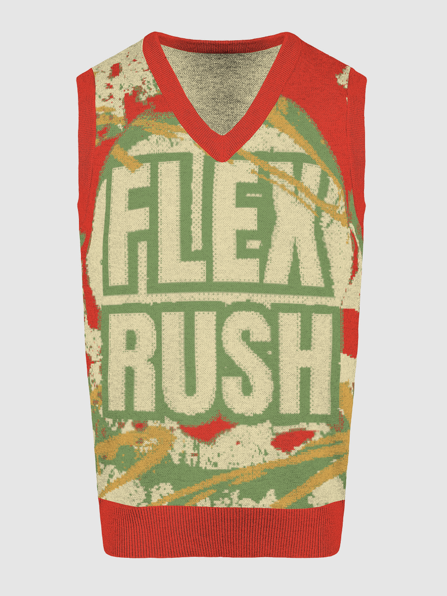 Flex Rush Splatter V-Neck Vest product image (12)