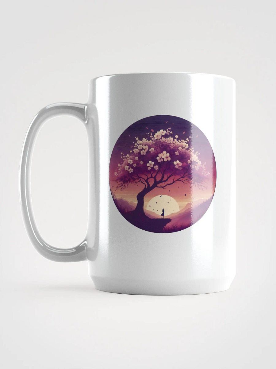 Silhouette Under a Blooming Tree Mug product image (6)
