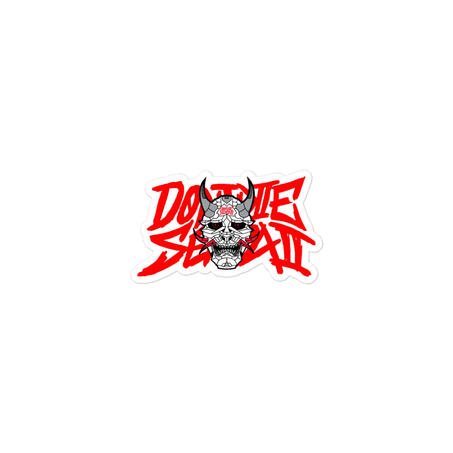 DontDieSenpai Double Logo Magnet product image (1)