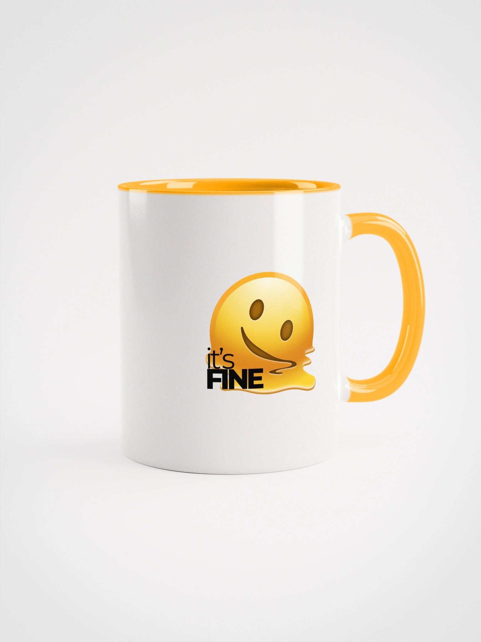 Melting 'It's Fine' Ceramic Mug product image (51)