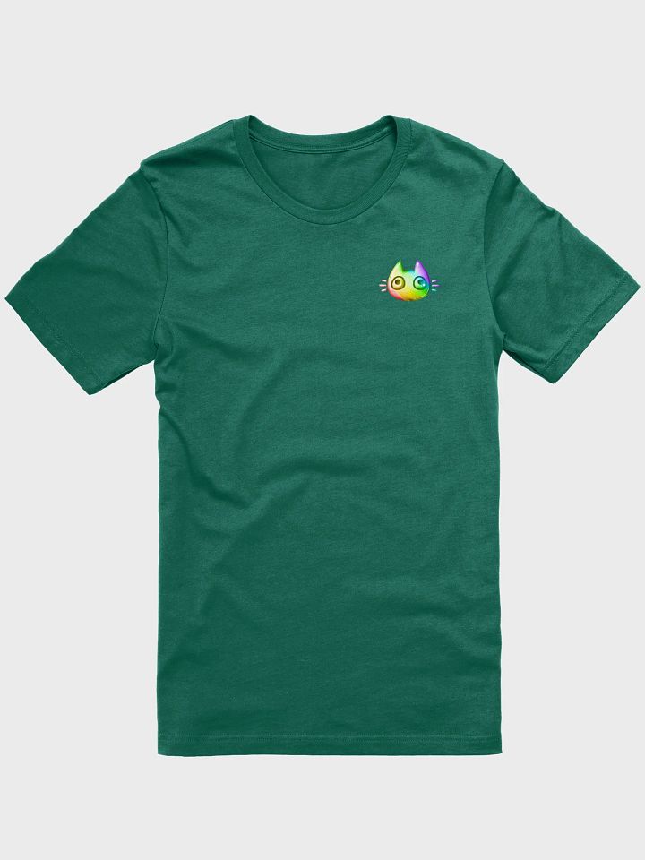 Rainbow Cat Face Tshirt product image (2)