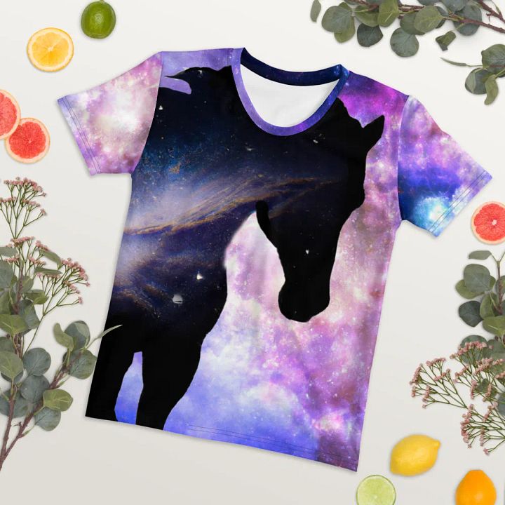 Galaxy horse - Nebula Horses t shirt product image (1)