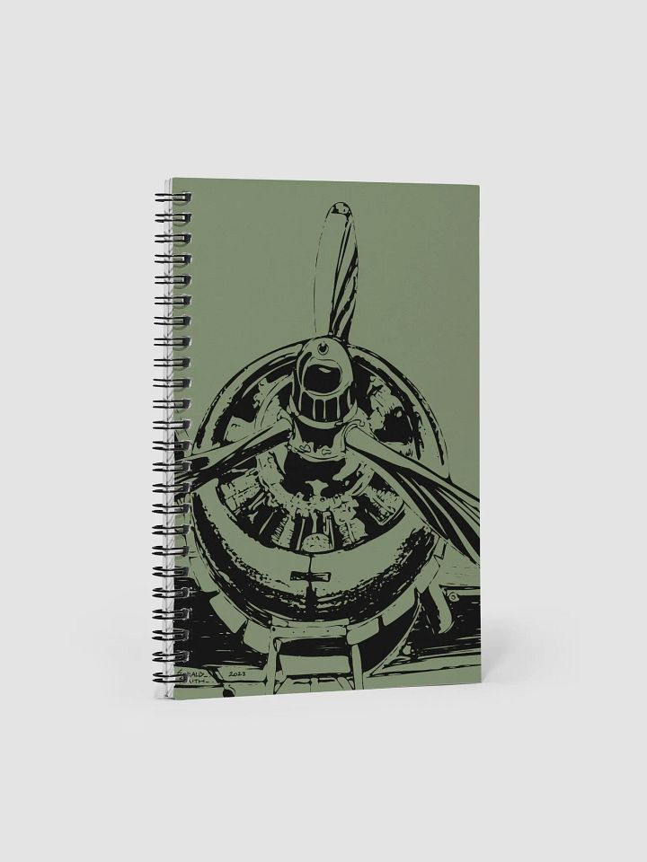DC-3 Dakota Ring Bind Notebook Perfect Gift for Pilots & Enthusiasts Sketching Doodling Journals product image (1)