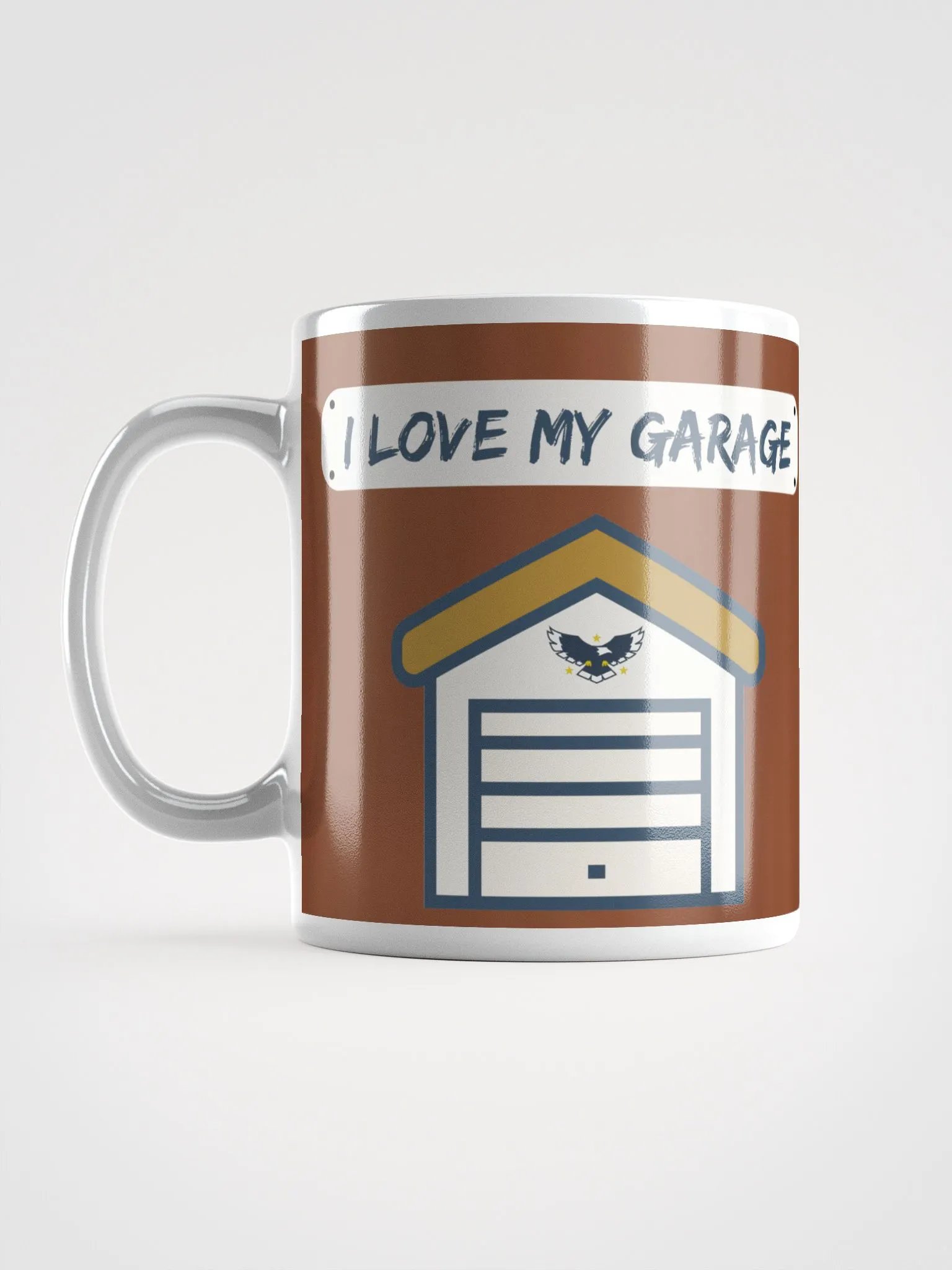 I Love My Garage - mug - white - mahogany product image (2)