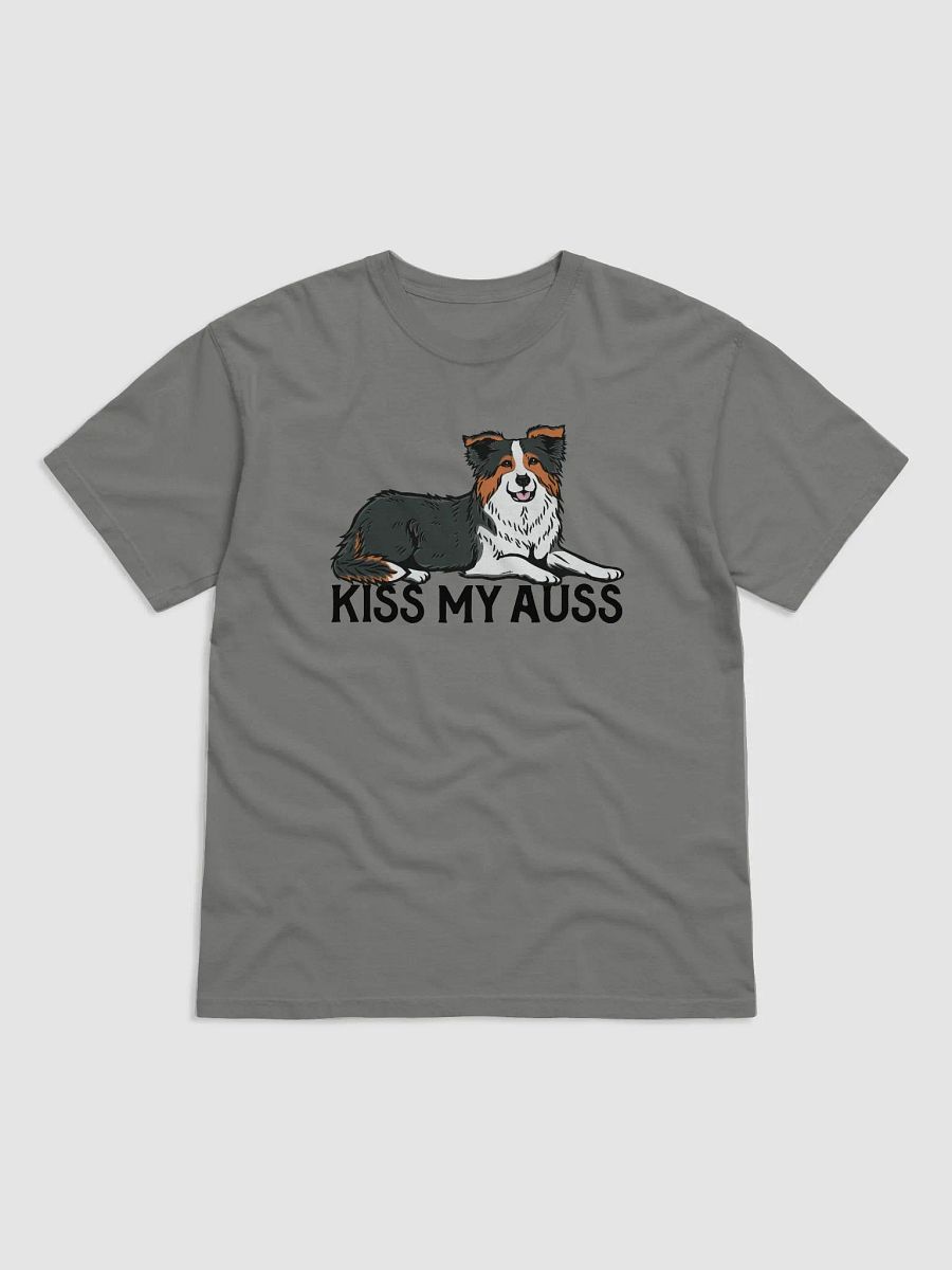 Custom - Kiss My Auss | T-Shirt for Australian Shepherd (Tricolor) Dog Owners product image (12)