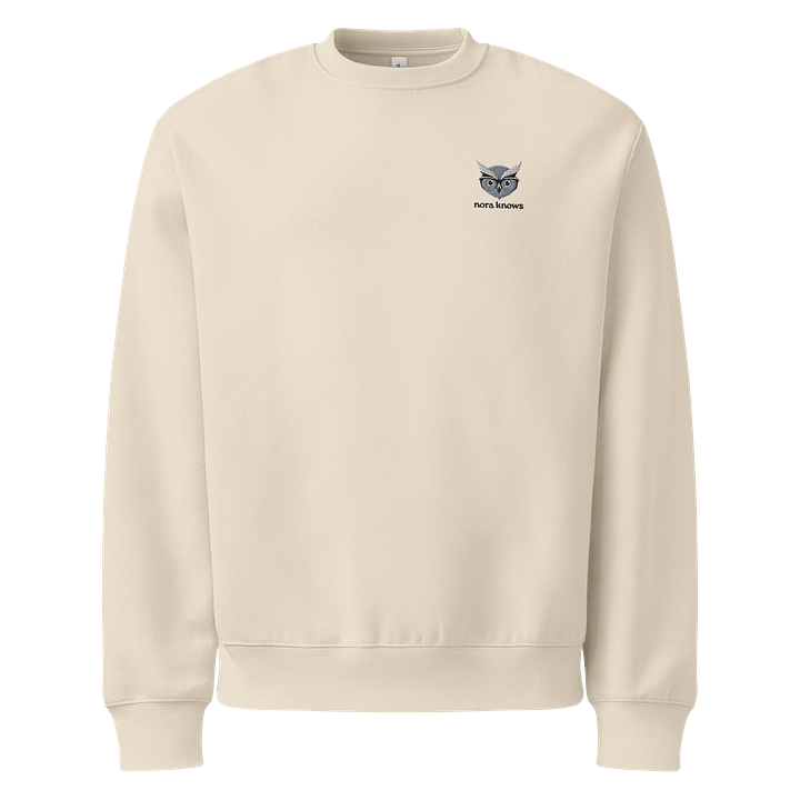 nora knows embroidered sweatshirt product image (1)