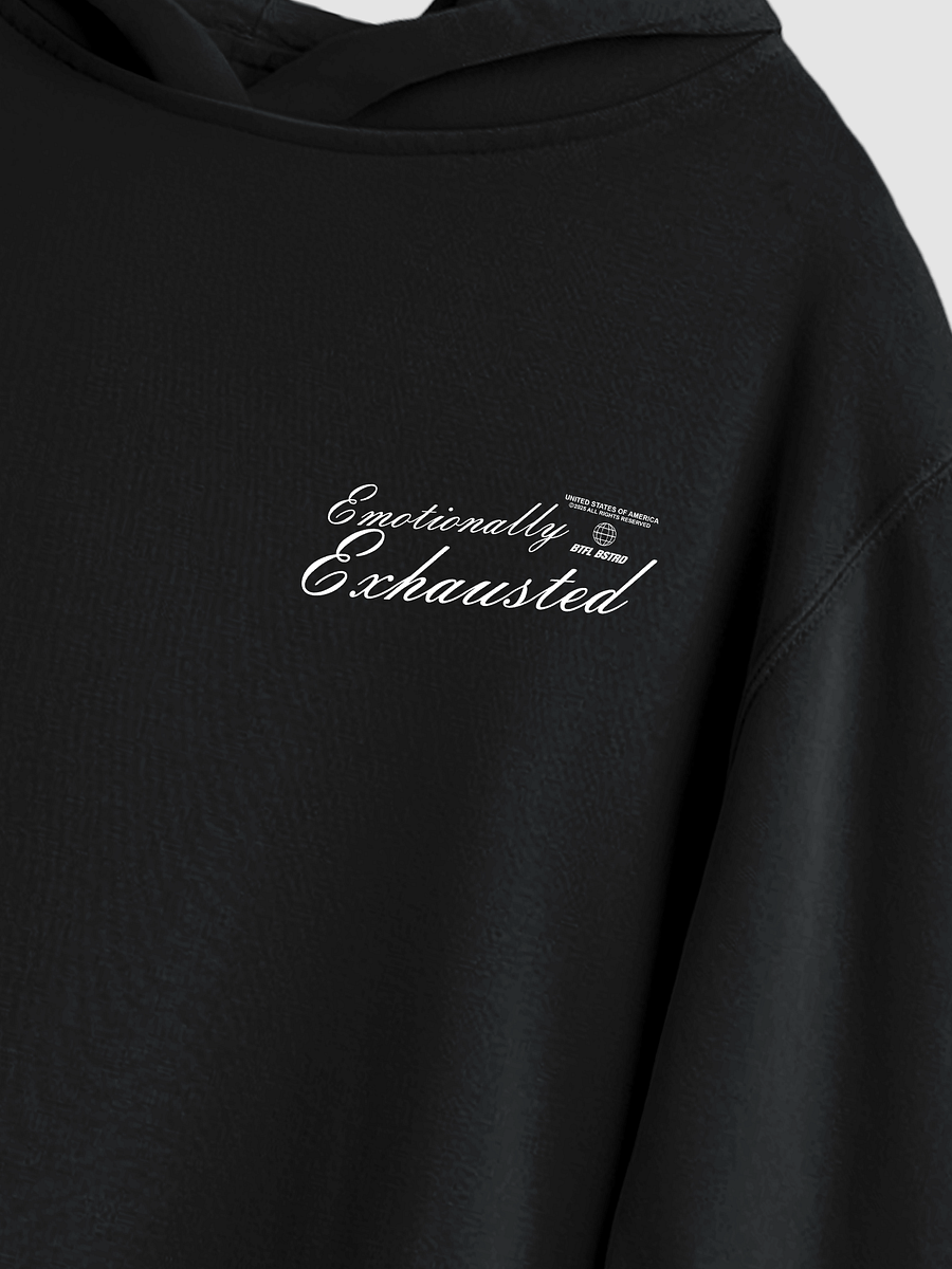 Emotionally Exhausted Floral - Hoodie product image (2)