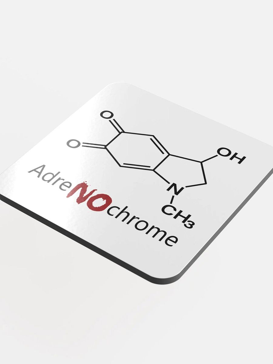 AdreNOchrome - Glossed Cork Coaster product image (4)