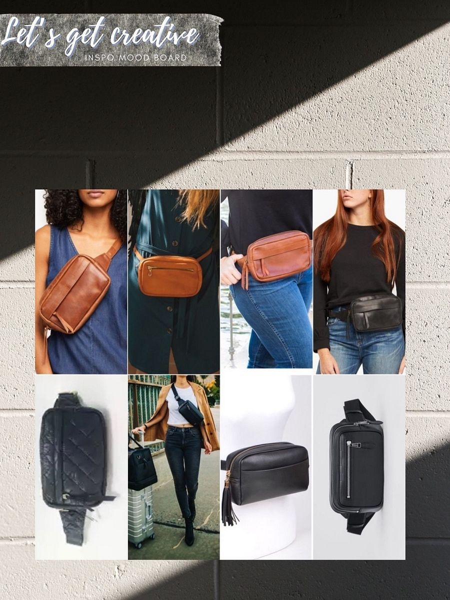 Modern rectangle shape Waist Bag - Sewing Pattern product image (9)