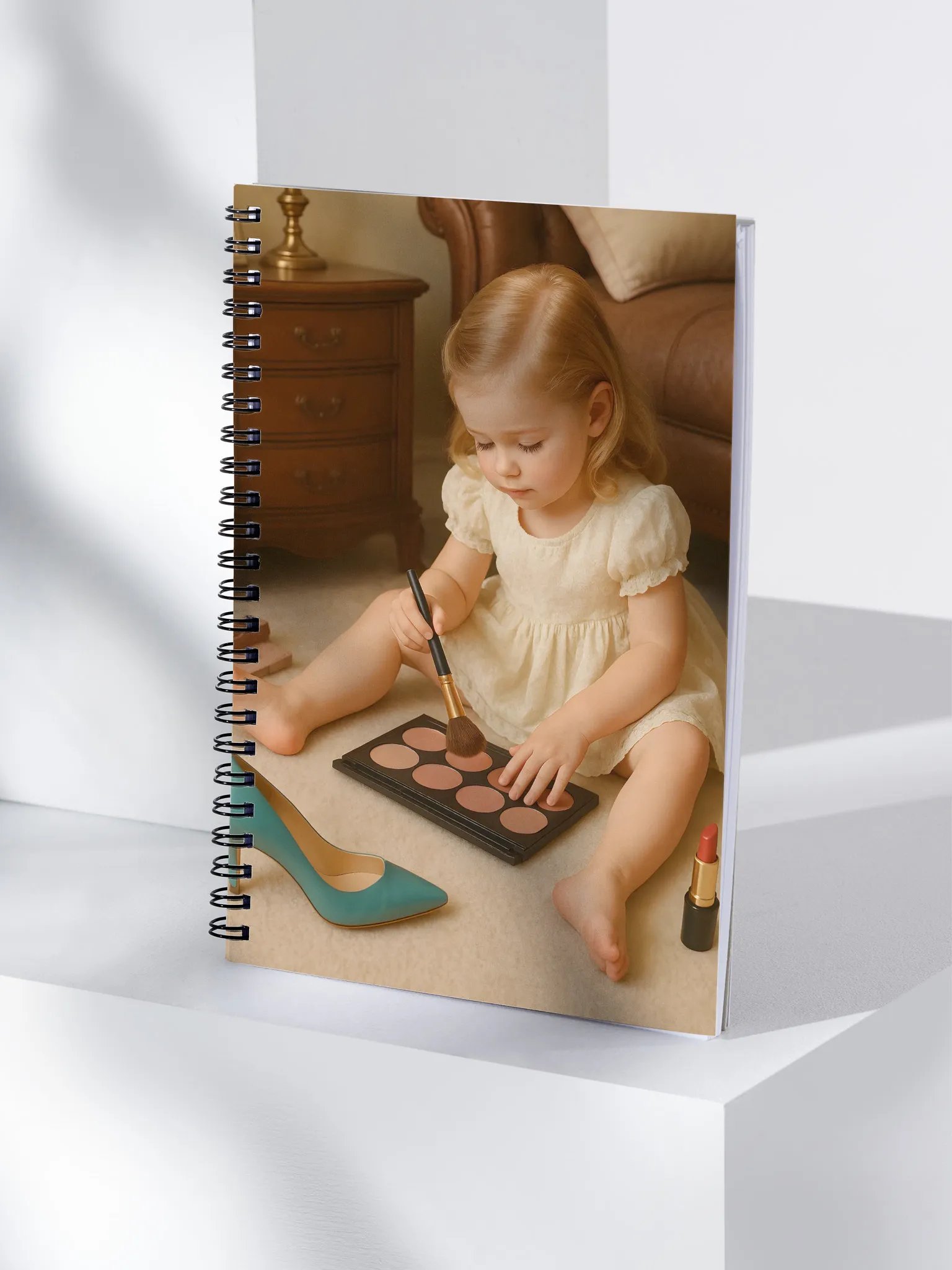 Just Like Mum Spiral Doted Notebook product image (4)