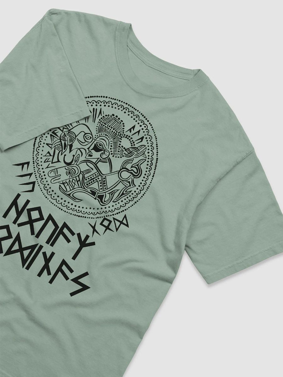 ODIN ALU GOD Bracteate shirt (black print) product image (2)