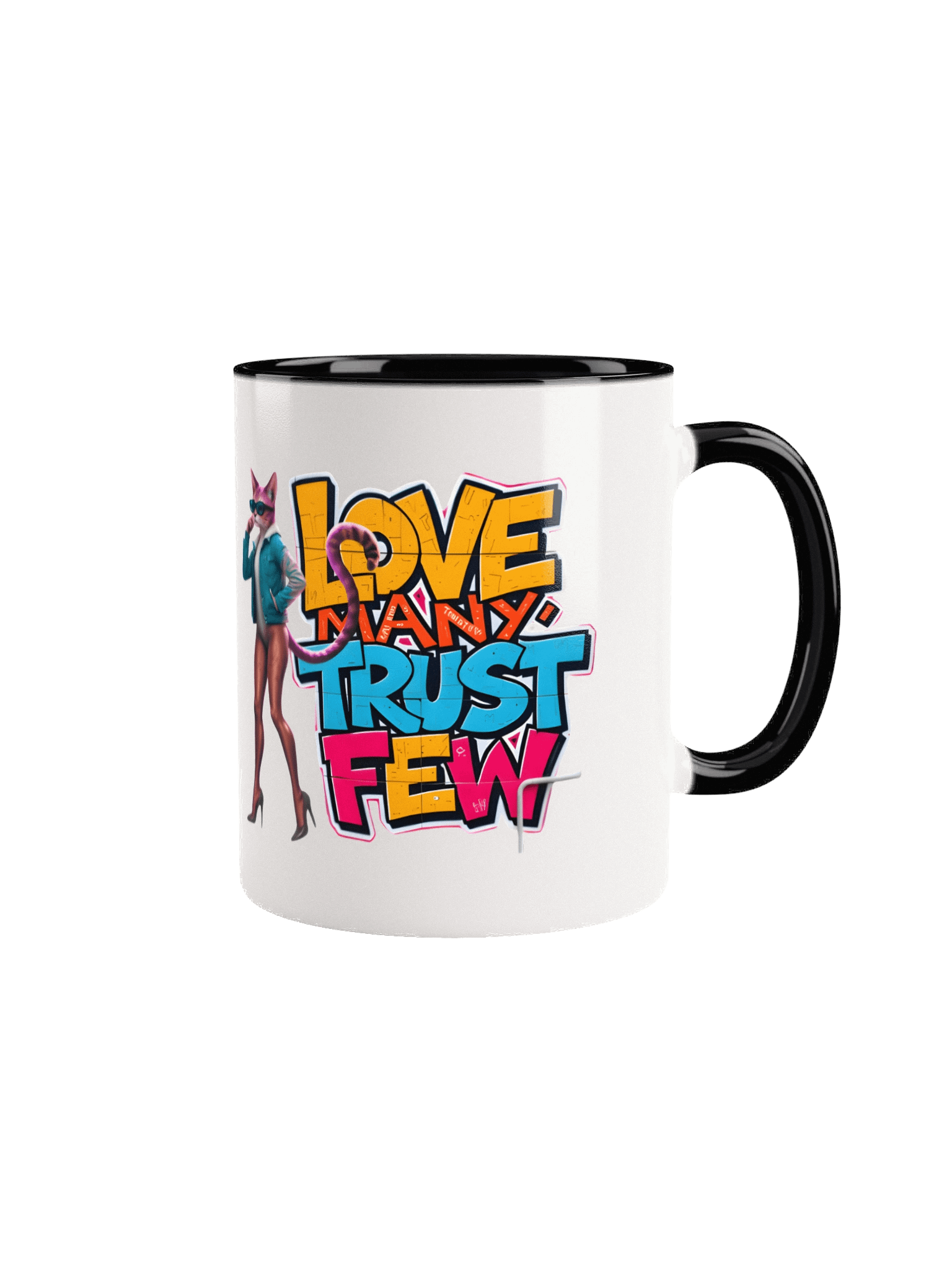 Love Many Trust Few Ceramic Mug product image (5)