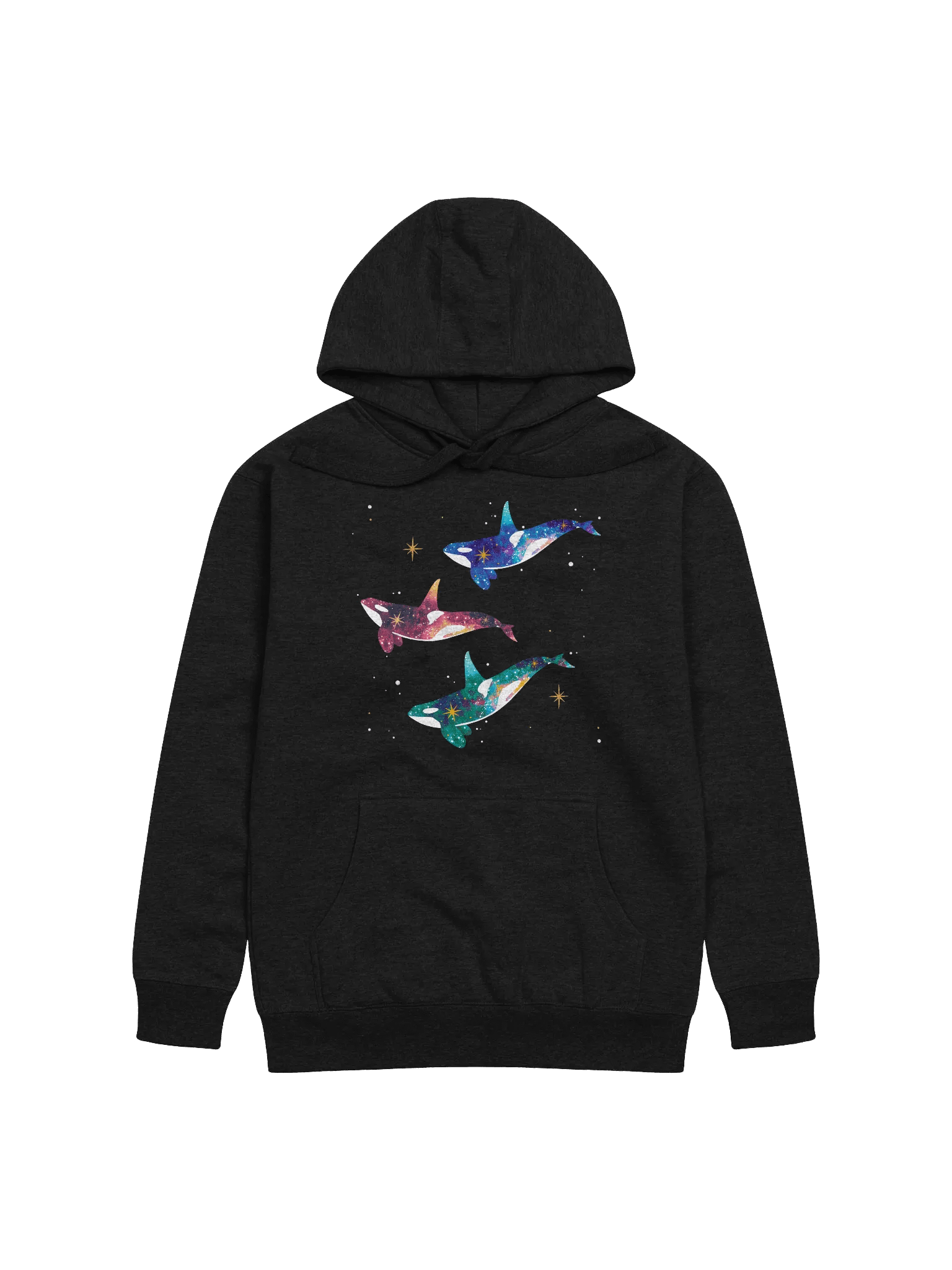 Galaxy Orcas - Cotton Heritage Hoodie product image (2)