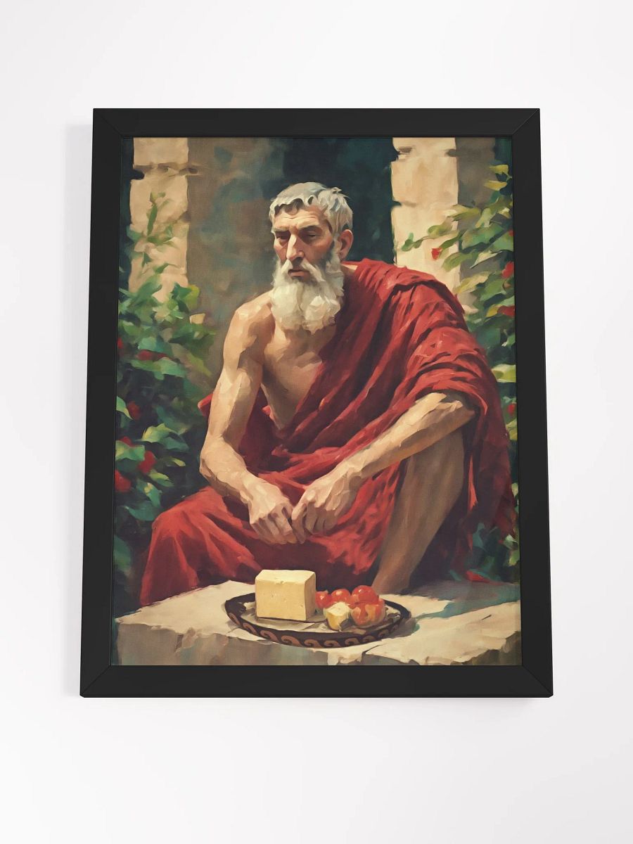 "Epicurus Dines" by Genevra Catalano (2022) product image (7)