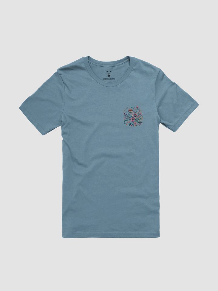 Vibrant Boho Flowers Graphic Bella+Canvas Unisex Supersoft T-Shirt product image (1)