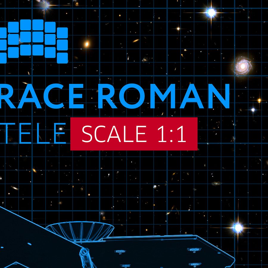 Nancy Grace Roman Telescope Blueprint Poster — NASA NGRST Space Print product image (5)