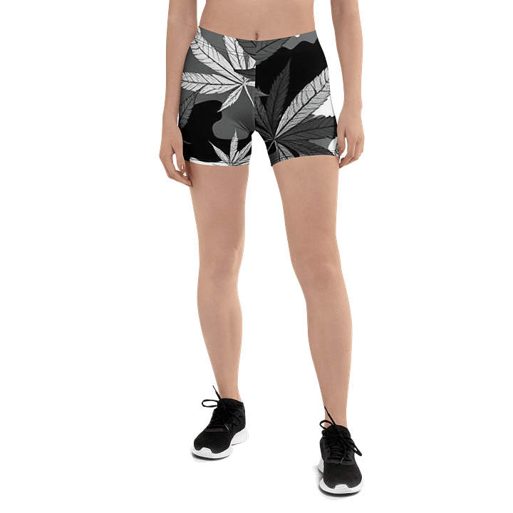 Cannabis Camo All-Over Shorts product image (1)
