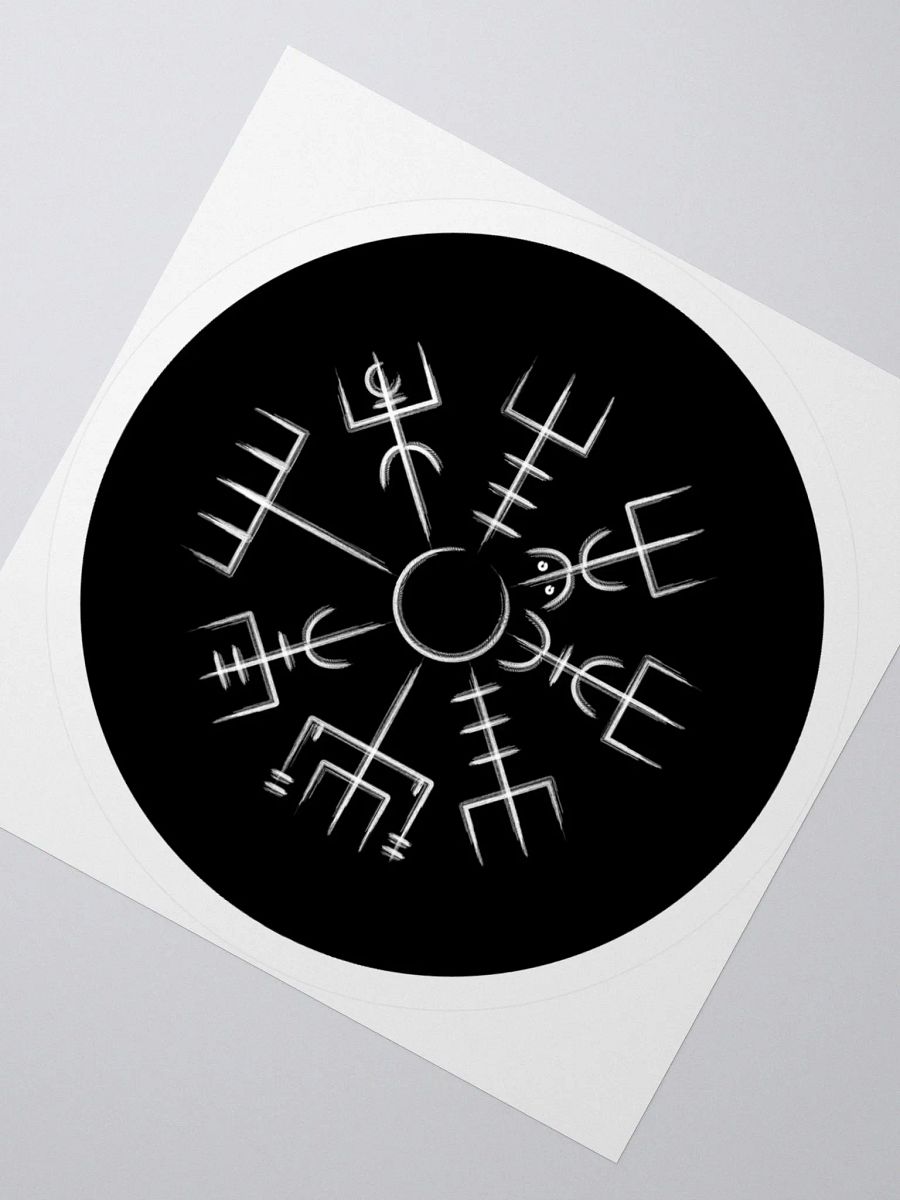 Vegvisir Compass Sticker product image (5)